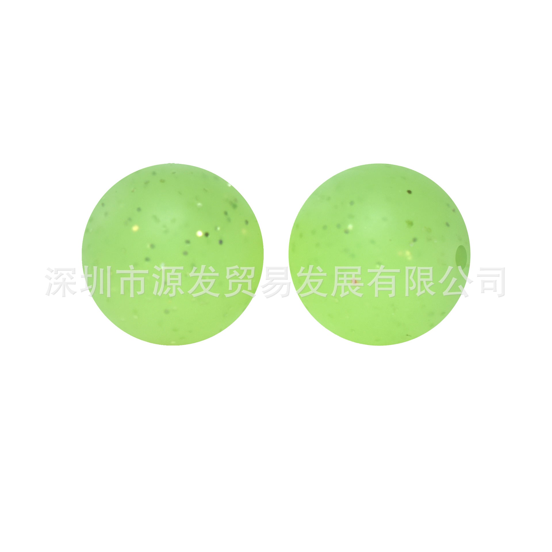 Wholesale 50 PCS DIY Silicone Fine Glitter Beads